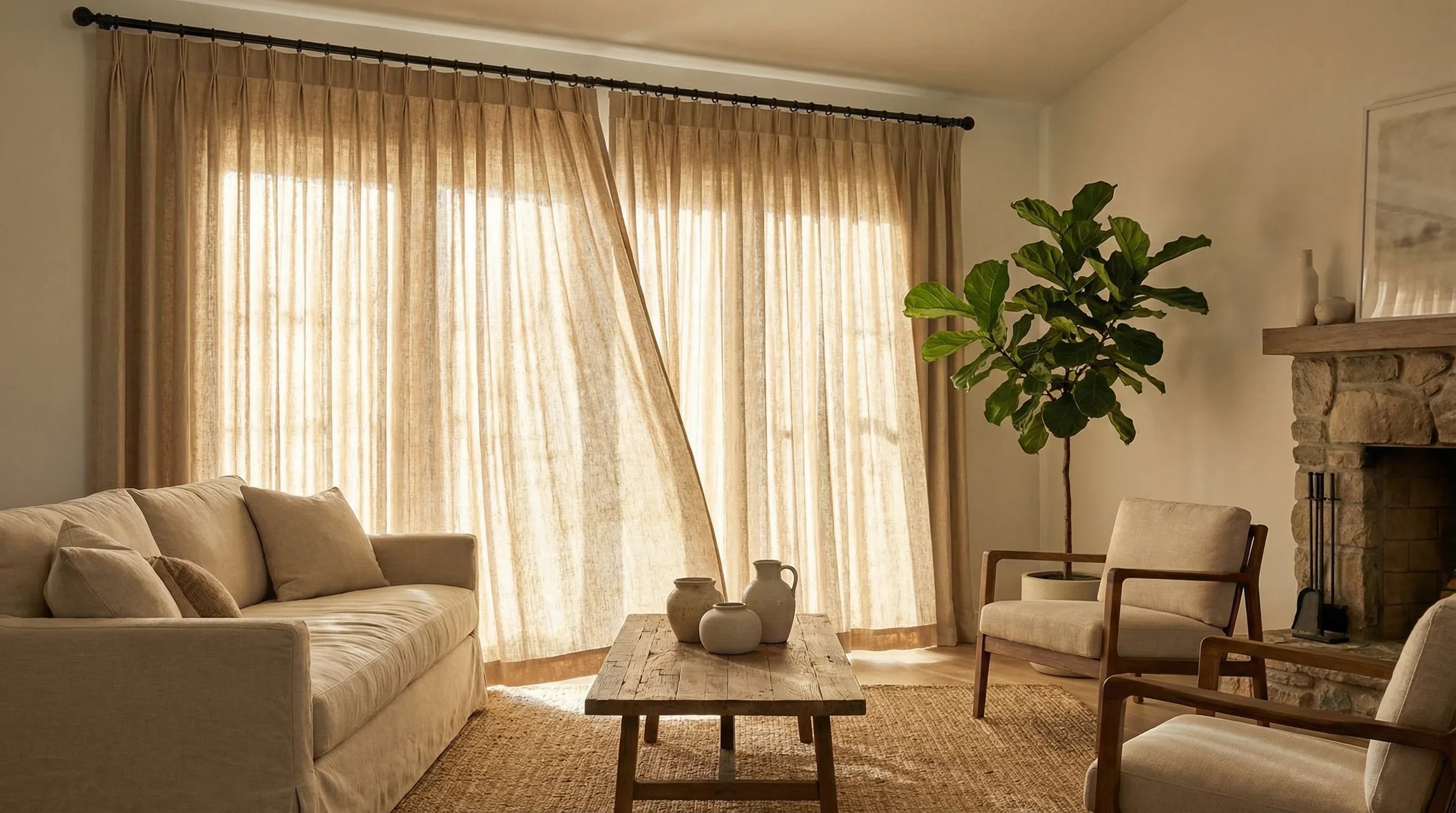 Linen Curtains: A Guide to Style, Cost, and Privacy – NICETOWN