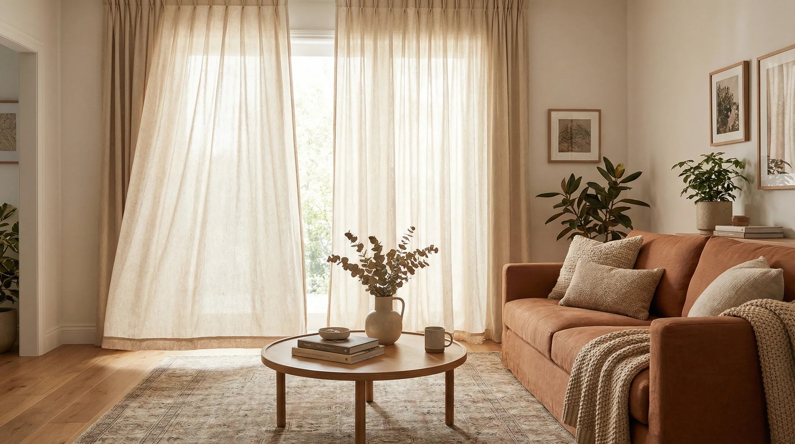 Cotton curtains: The most quintessential fabric