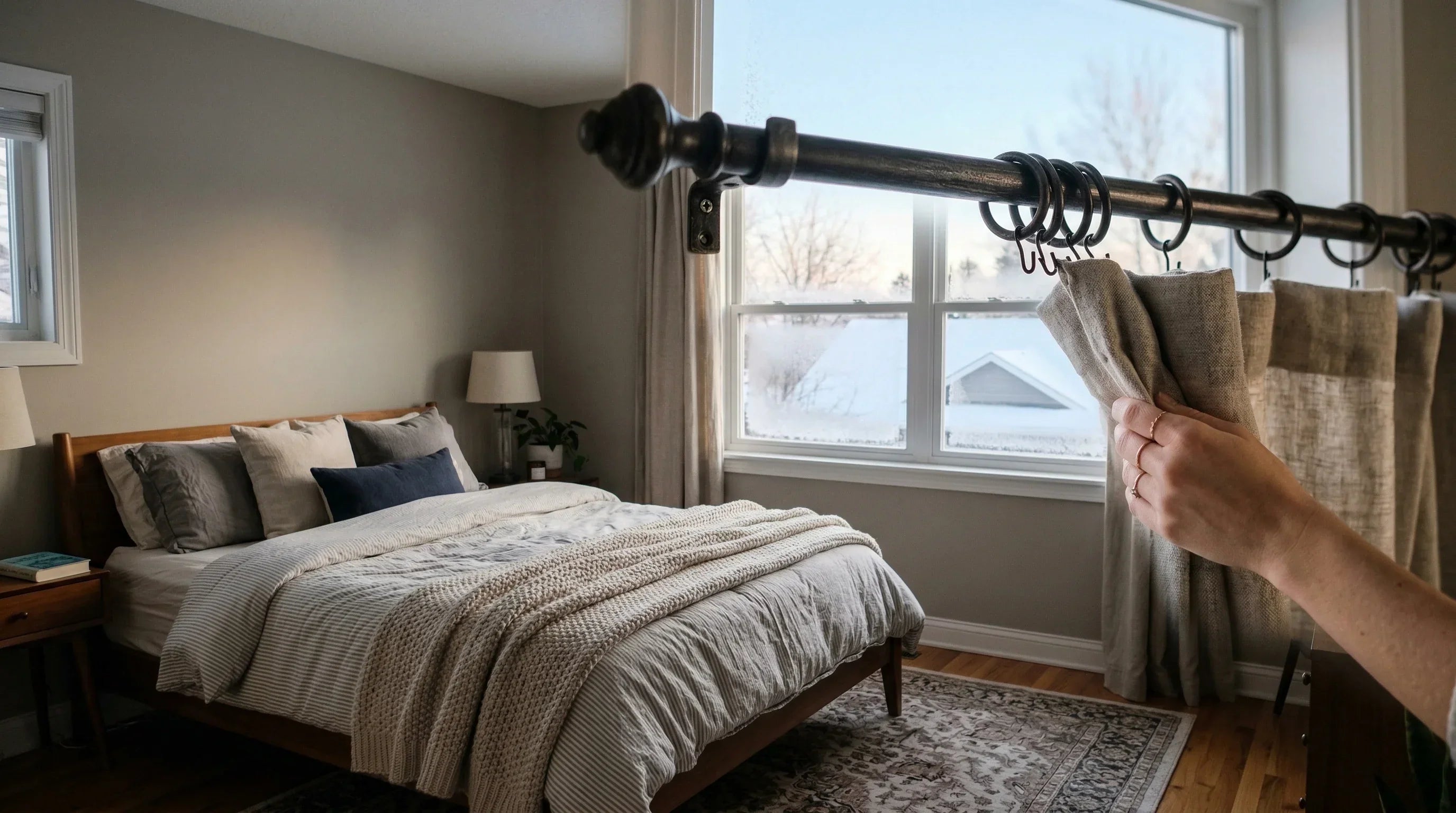 How to Make Curtains Slide Easier on a Rod
