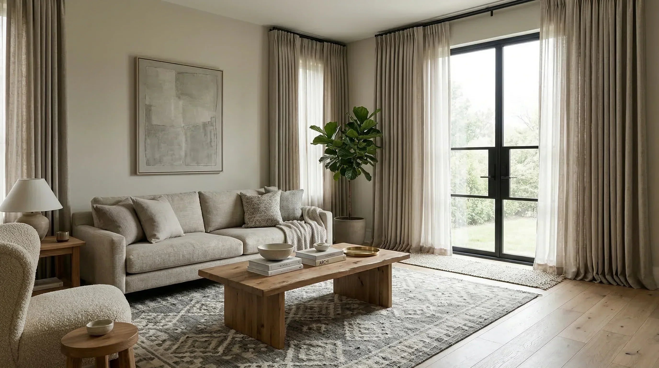 How to Match Curtains With Furniture for a Cohesive Room