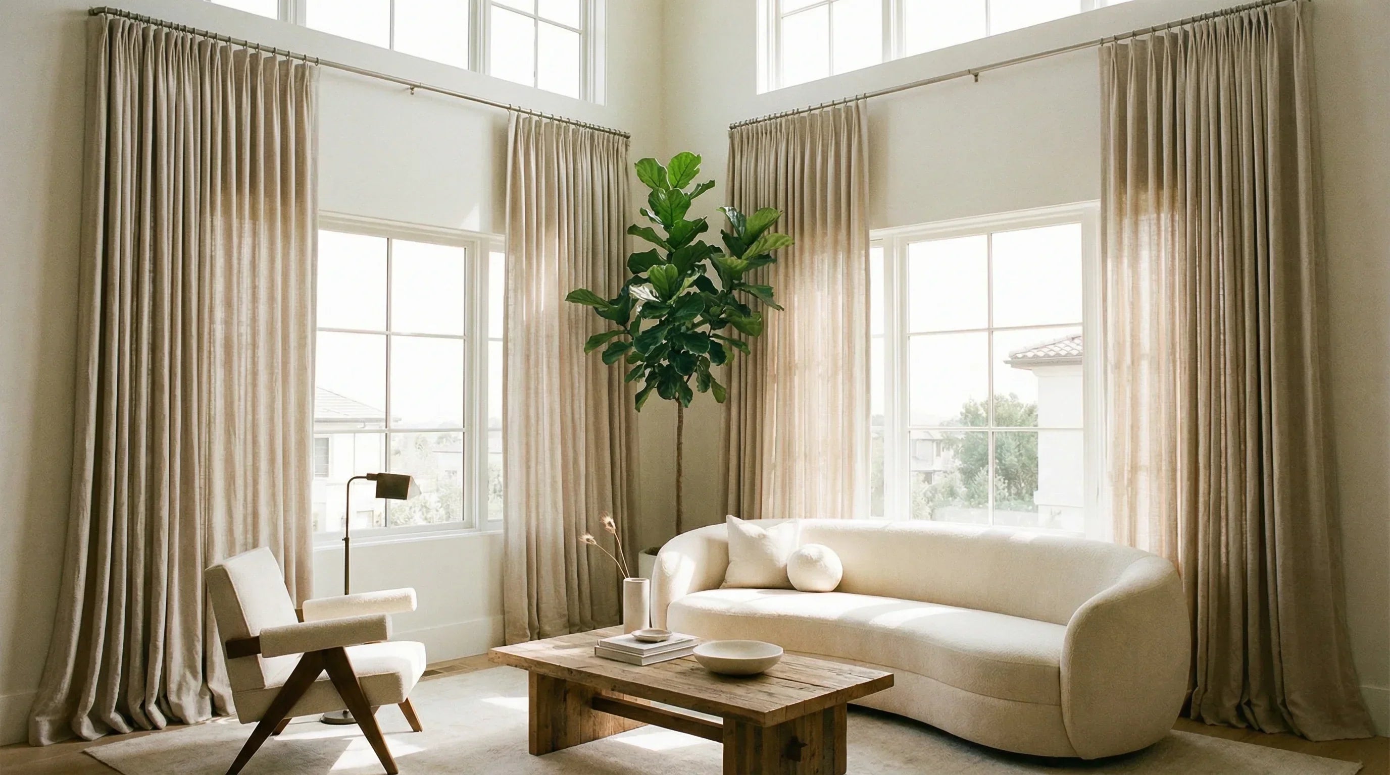 Curtain
Rod Height Guide: Elevating Your Windows for Best Results