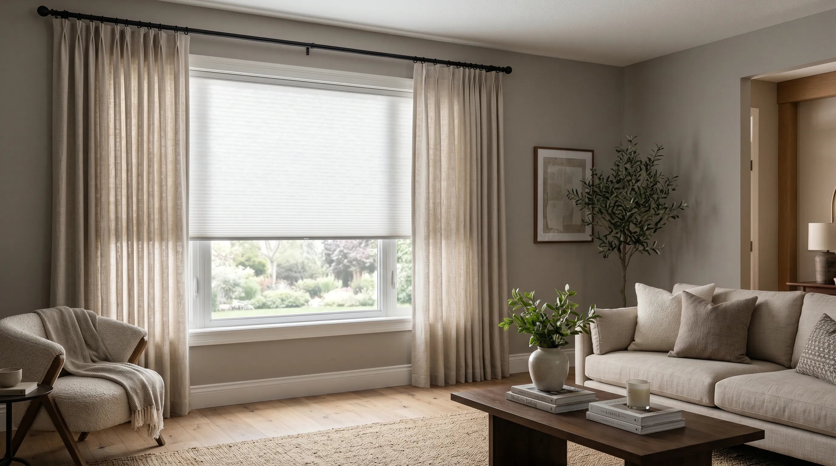 How to Layer Curtains with Shades Like a Designer