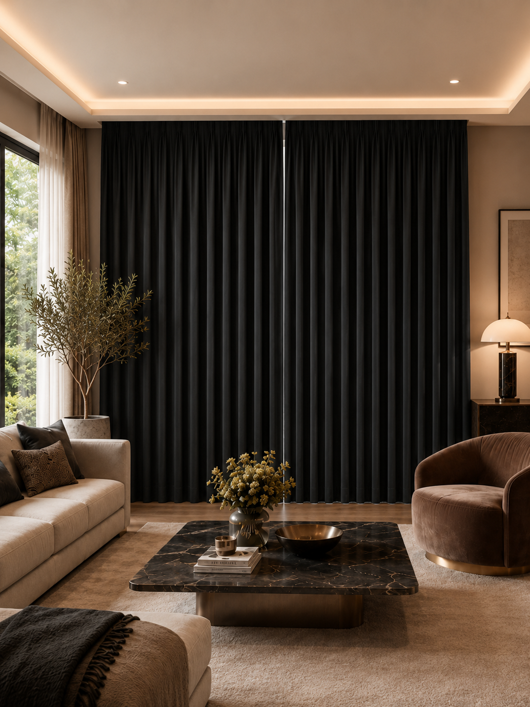 Custom Blackout Curtains