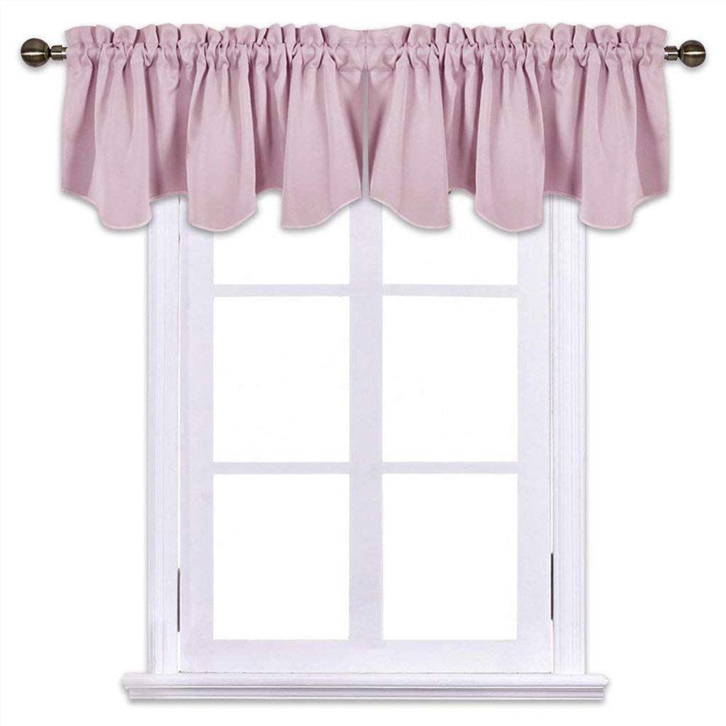 NICETOWN Farmhouse Valances for Windows Rustic Home Decor