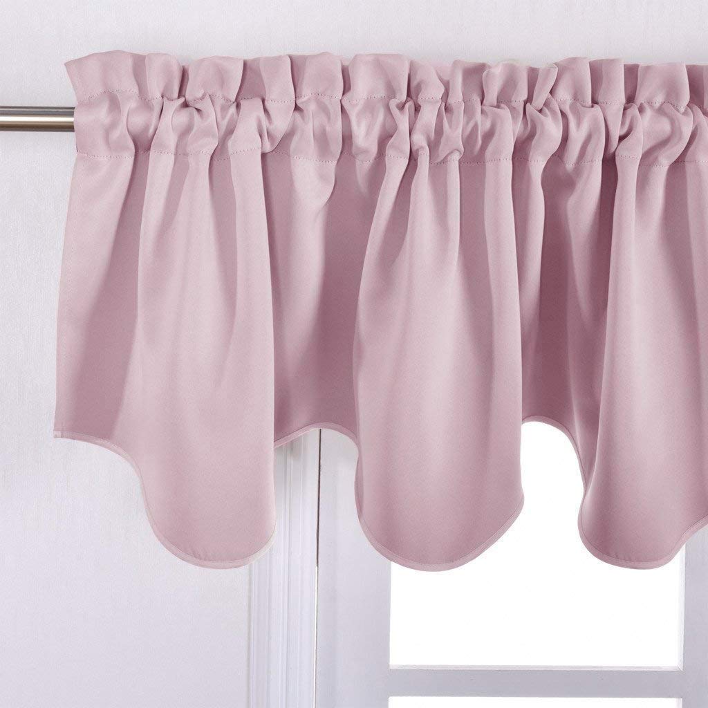 NICETOWN Farmhouse Valances for Windows Rustic Home Decor