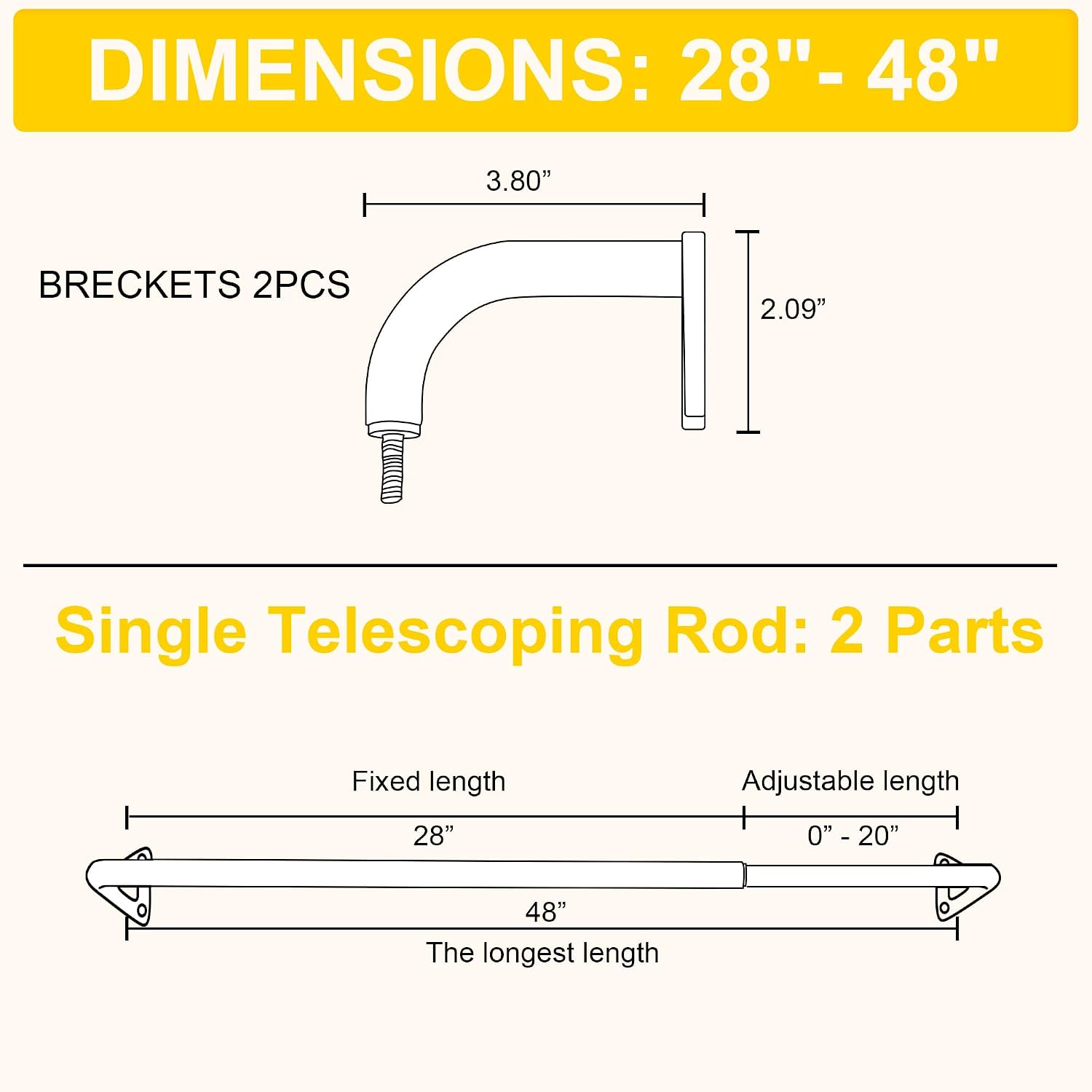 Wrap Around Curtain Rod