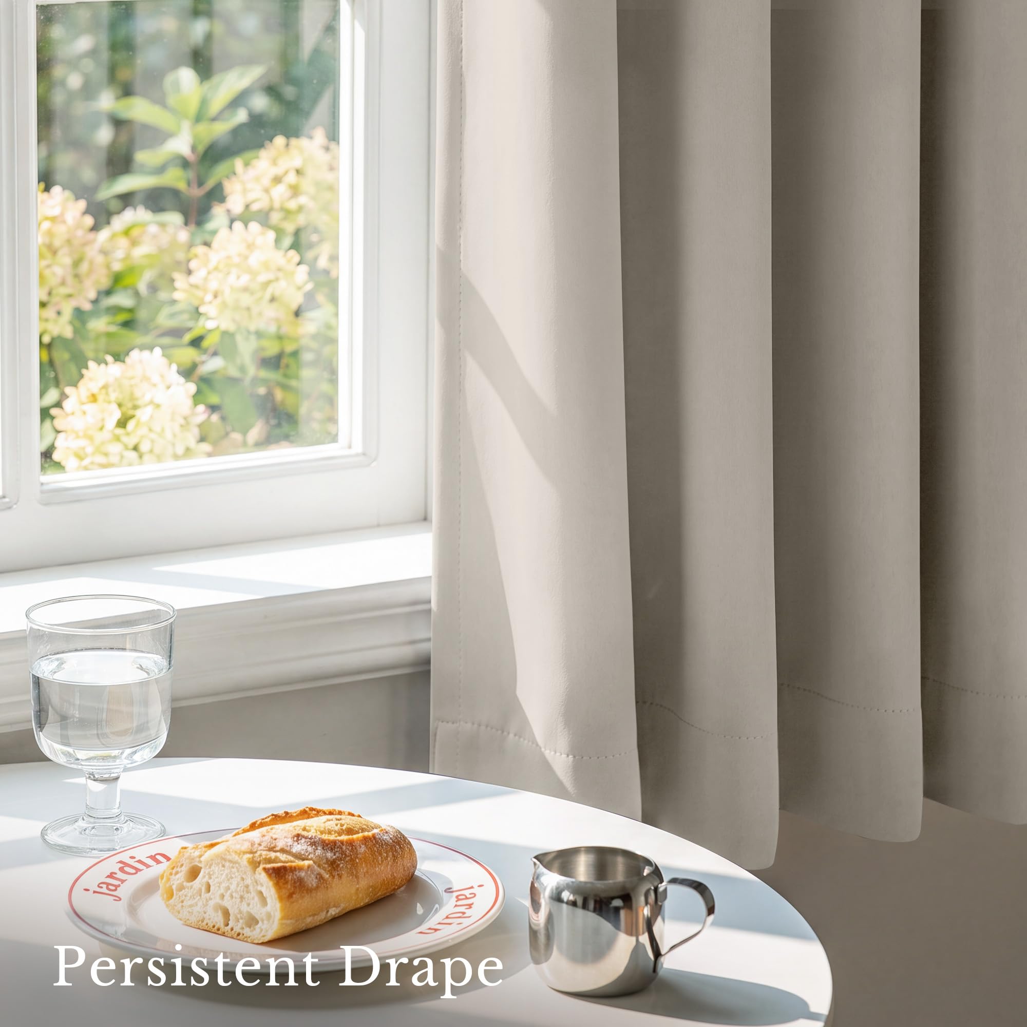 Blackout Privacy Window Ready Made Curtains - 4 Panel