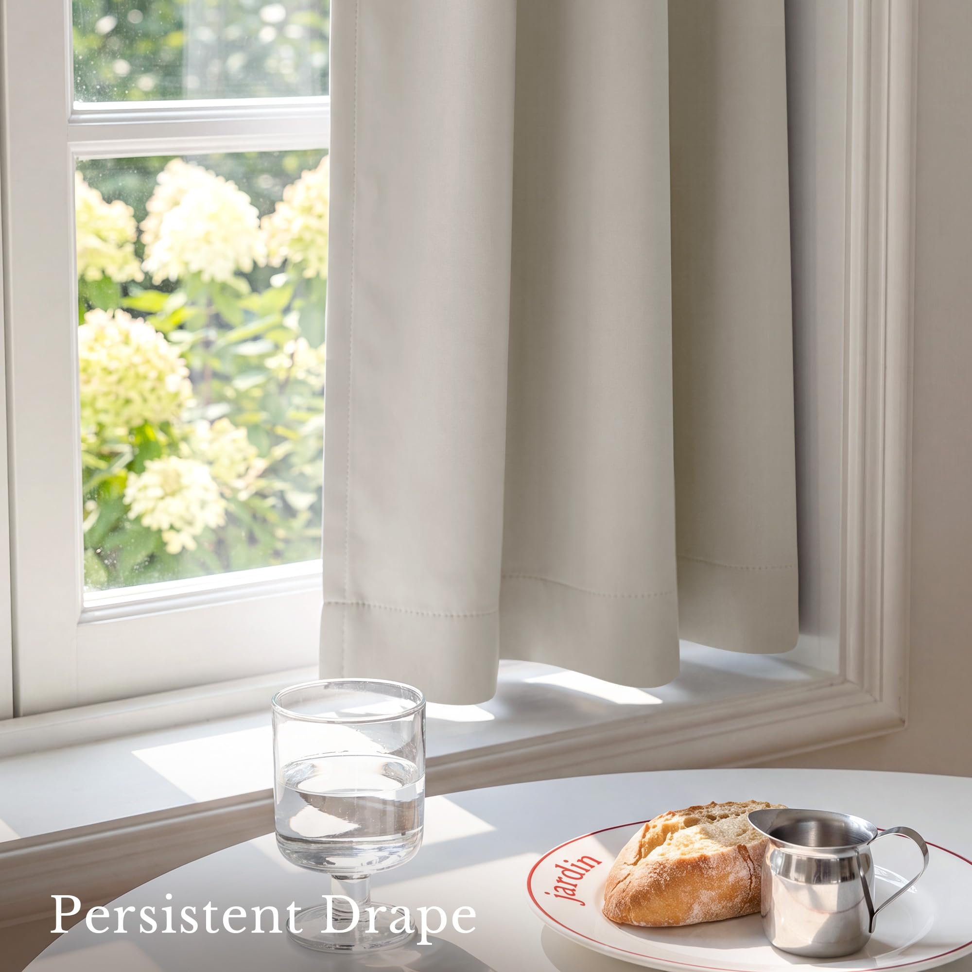 Blackout Privacy Window Ready Made Curtains - 4 Panel