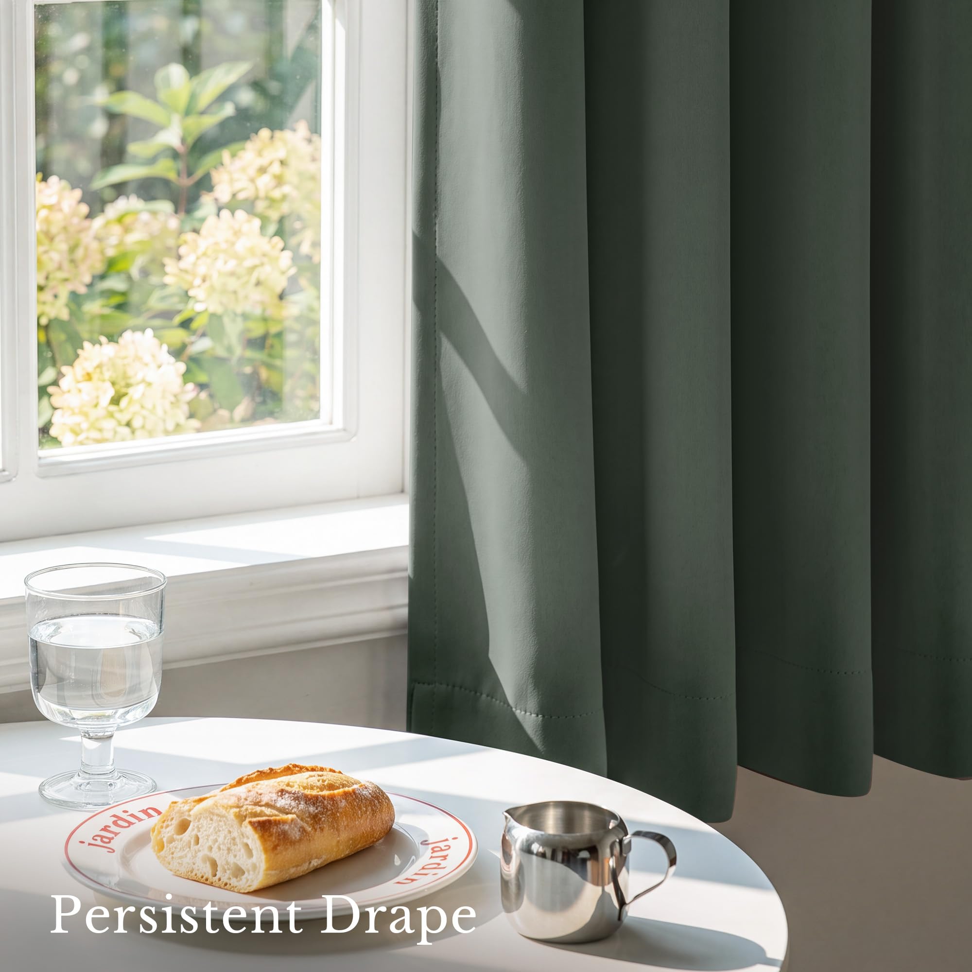 Blackout Privacy Window Ready Made Curtains - 4 Panel