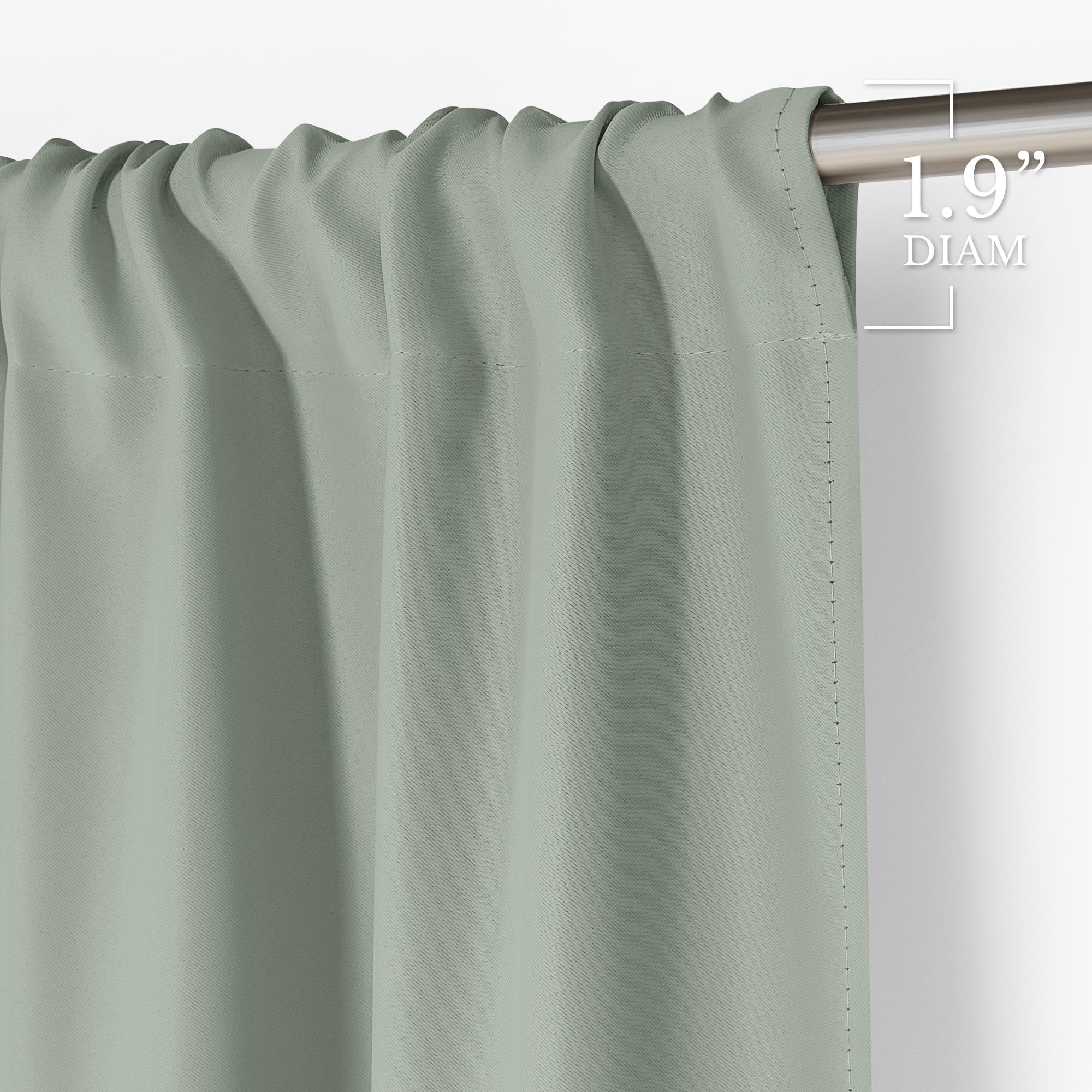 Blackout Privacy Window Ready Made Curtains - 4 Panel