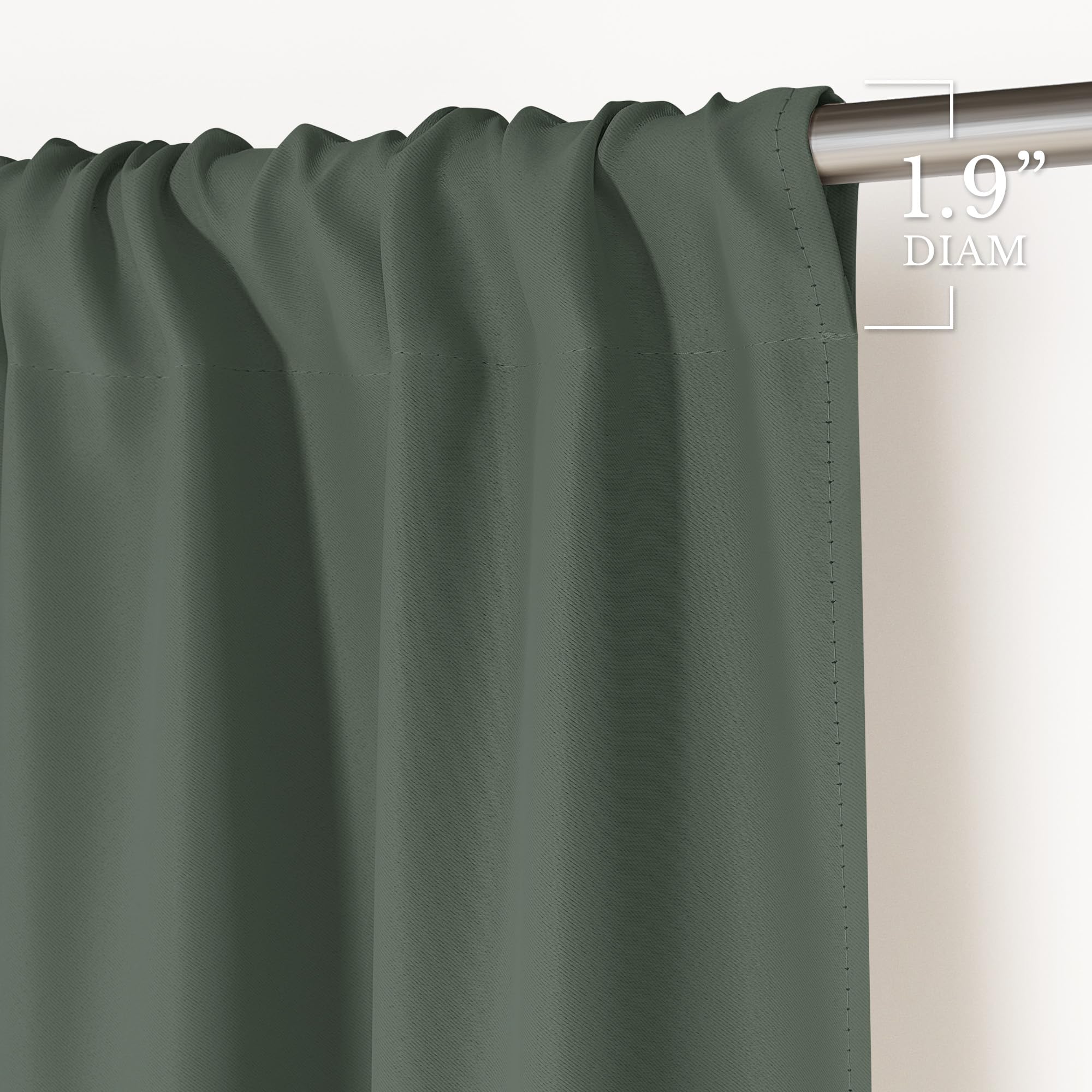 Blackout Privacy Window Ready Made Curtains - 4 Panel