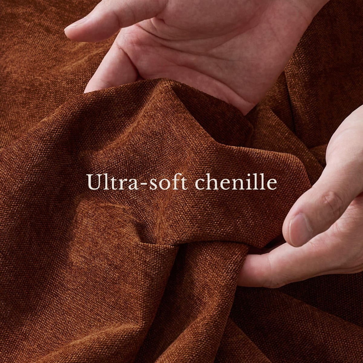 NICETOWN Pinch Pleated Blackout Curtains 84 Inch Long, Red Terracotta