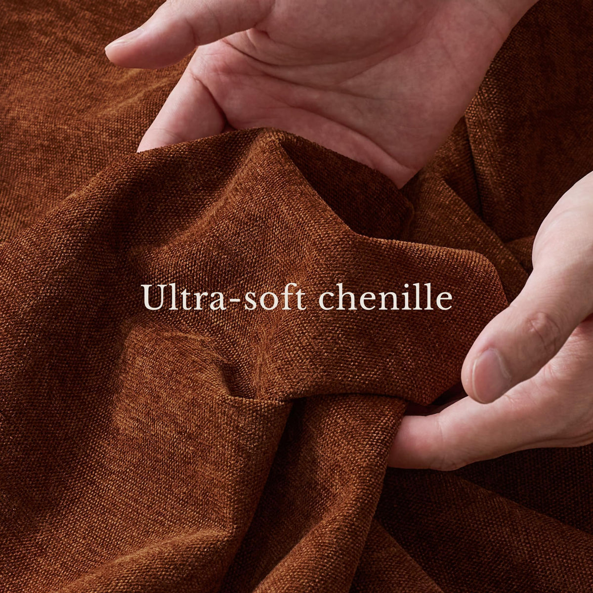 NICETOWN Pinch Pleated Blackout Curtains 84 Inch Long, Red Terracotta