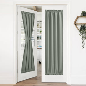 Blackout Door Curtains#color_dark-mallard