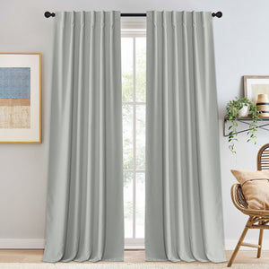 Chenille Blackout Curtains#color_grey