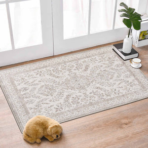 Chenille Area Rug - Floral's Dream