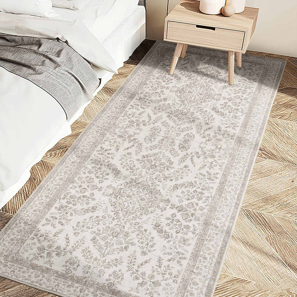 Chenille Area Rug - Floral's Dream