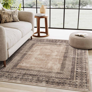 Faux Wool Rug - Tribal Realm