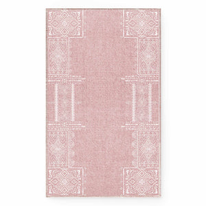 Faux Wool Rug - The Dream of Mobius#color_light-pink
