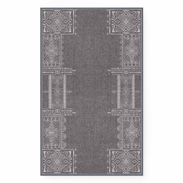Faux Wool Rug - The Dream of Mobius#color_grey