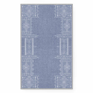 Faux Wool Rug - The Dream of Mobius#color_stone-blue