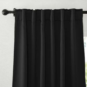 Flame Retardant Curtains#color_black