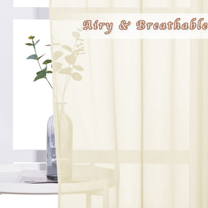 Light Sheer Curtains#color_cream-beige