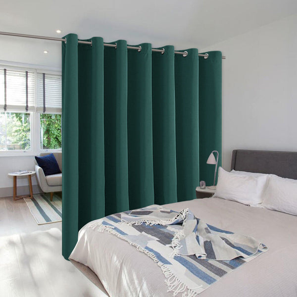 Room Divider Curtains#color_hunter-green