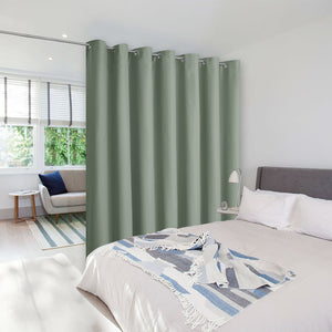 Room Divider Curtains#color_sage-green