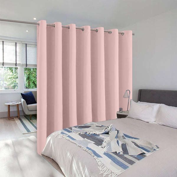 Room Divider Curtains#color_blush-pink