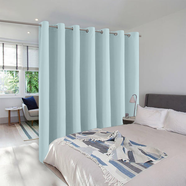 Room Divider Curtains#color_sky-blue