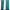 Teal grommet blackout curtains on a black rod, one pulled open to reveal a window with blurred trees.