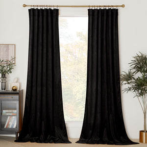 Velvet Curtains#color_black