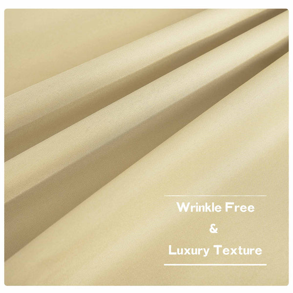Waterproof Canvas Outdoor Curtains#color_beige