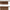 Textured brown curtain panel showing two hanging options: with hooks and using back tabs on a wooden rod.