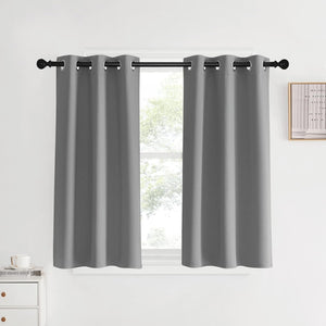 Blackout Thermal Insulated Grommet Window Drapes (Pair)