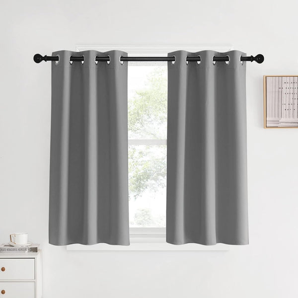 Blackout Thermal Insulated Grommet Window Drapes (Pair)