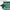 Green and white gingham patterned rod pocket valance, showing 3-inch rod pocket and 18-inch length.