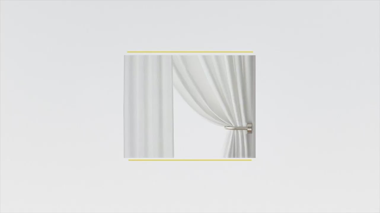 Solis Waterproof Top & Bottom Grommet Patio Ready Made Curtains – Pair