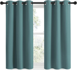 Blackout Thermal Insulated Grommet Window Drapes (Pair)