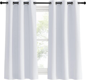 Blackout Thermal Insulated Grommet Window Drapes (Pair)