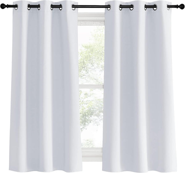 Blackout Thermal Insulated Grommet Window Drapes (Pair)